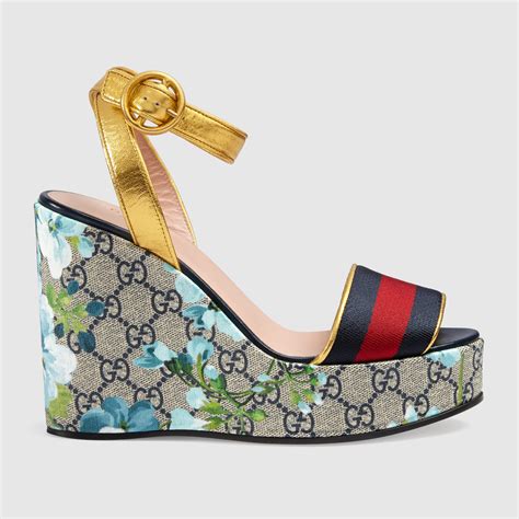 gucci slide espadrille sandal|gucci espadrilles platform.